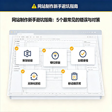 吐鲁番建站-网站制作新手避坑指南：5个最常见的错误与对策