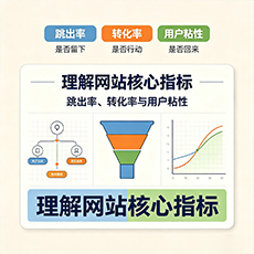 吐鲁番建站-理解网站核心指标:跳出率、转化率与用户粘性